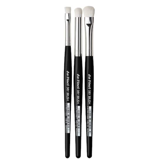 da Vinci DRY BURSH 3 Piece Synthetic Brush Set